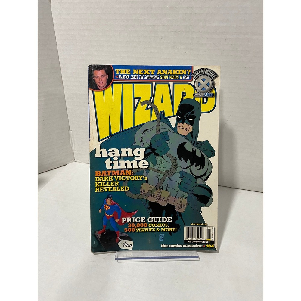 Wizard Magazine Issue 104 Batman Dark Victory Cover May 2000 Price Guide